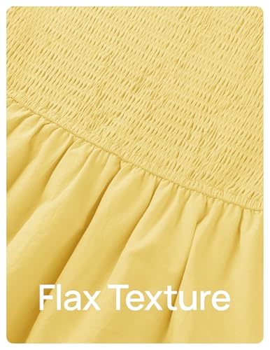 Image of ZESICA Women's Summer Boho Strapless Maxi Dress 2026 Casual Sleeveless Off Shoulder Smocked Tiered Beach Long Sundress