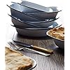 Aazon.co: KitchenCraft Living Nostalgia Enael Oblong Pie Dish, 22 X