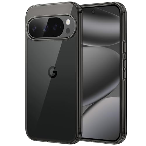 Image of JETech Cover Case for Google Pixel 10 /10 Pro 2025, Non-Yellowing Shockproof Bumper Protective Phone Cover, Anti-Scratch Hard PC Back (Obsidian)