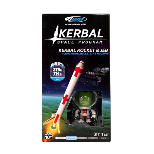 Estes 009726 Kerbal W/Jebediah Kerbonaut