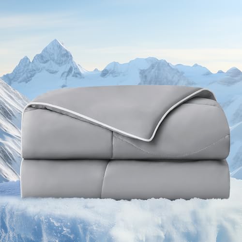BEDELITE Cooling Comforter Queen Size,Double Side Cooling Blankets for Hot Sleepers,Lightweight &...