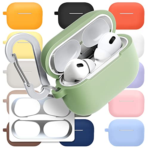 AirPods Pro 3 P[X 3Kp VR ɔ^ | ϏՌEELYh~ | Jrit | Nh~ (_XgK[h) Vo[ (A[eB`[N (Artichoke), GA|bhv (AirPods Pro)