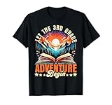 Let the 3rd Grade Adventure Begin Third Grade Teacher T-Shirt