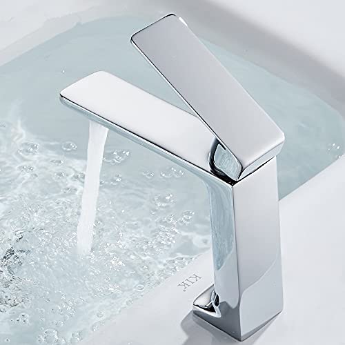 Robinet de lavabo anti-fuite en laiton pour stopper le gaspillage d'eau chaude et froide