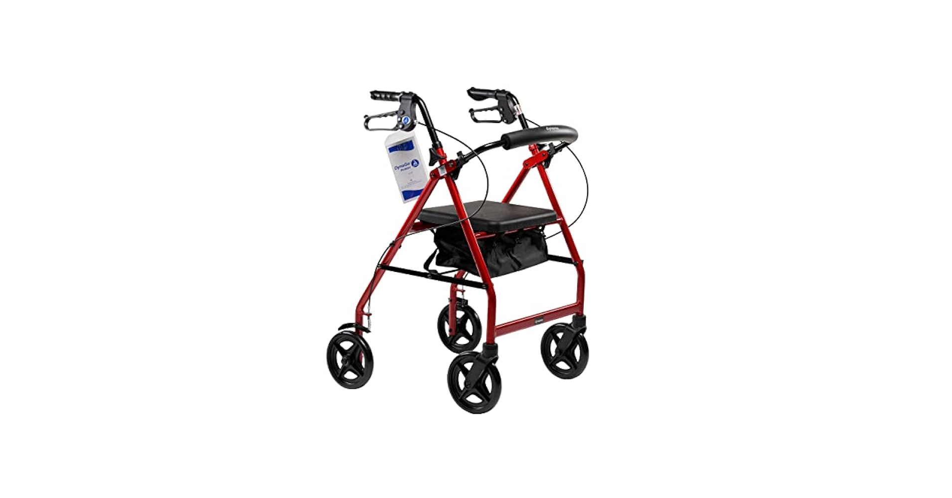 Amazon.com: Dynarex DynaGo Quad 8 Rollator - Portable, Stand