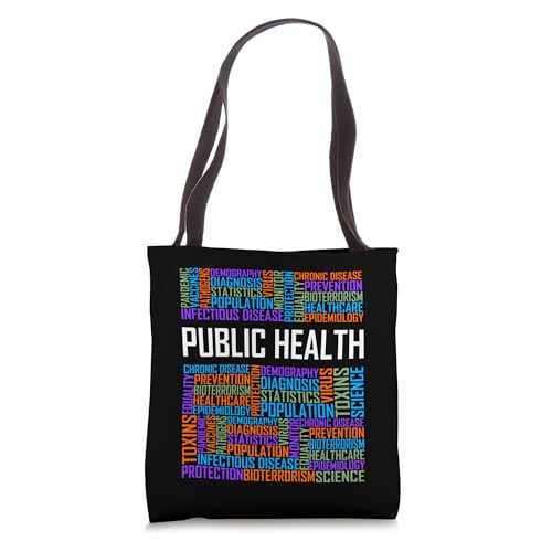 Bolso tote para trabajador de salud pública, epidemiólogo y profesionales de la salud miniatura 1