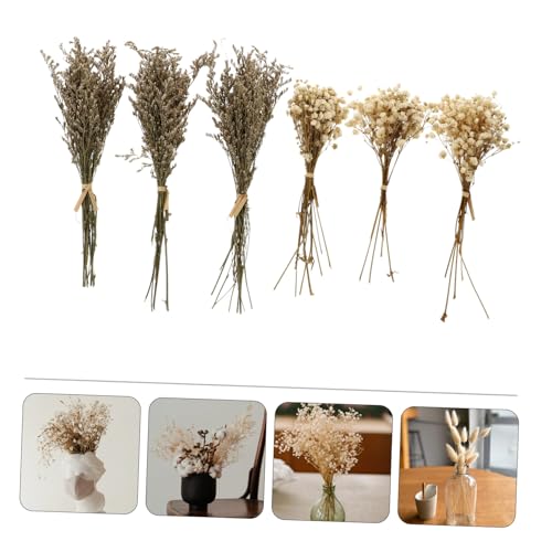 Set de 6 ramos de flores secas para decoración miniatura 2