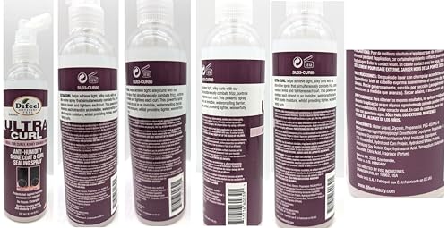 Difeel Ultra Curl Sealing Spray 8 oz miniatura 2