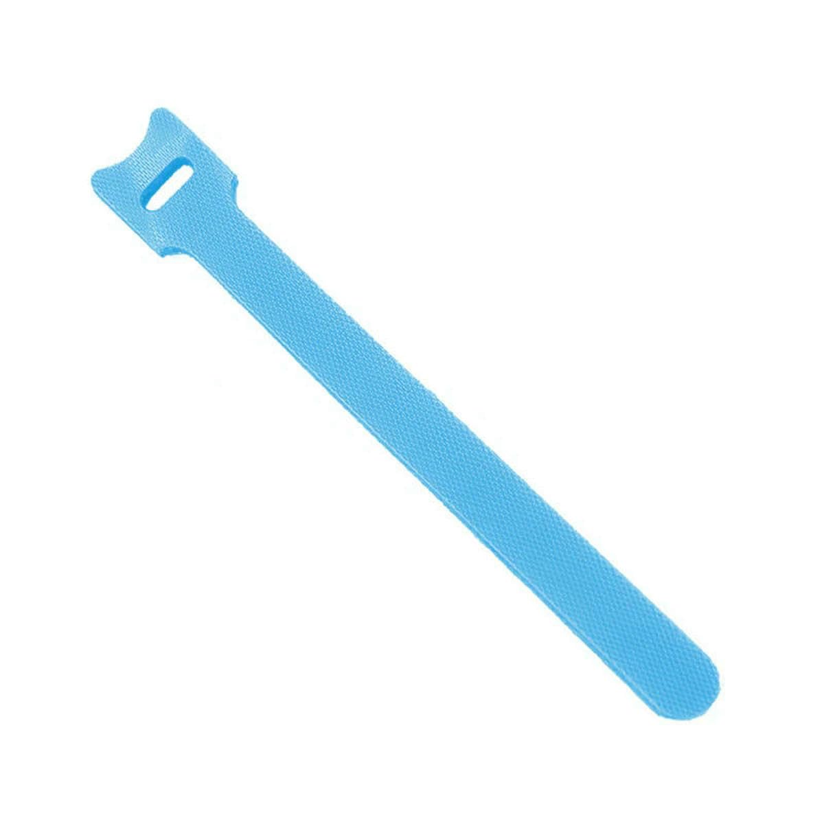 Bsguz Sky Blue 30Pcs/100Pcs Releasable Cable Ties Nylon Hook Loop Wrap Zip Bundle Fastener Straps Detachable T-Type Wire Organizer-50Pcs - 120Mm