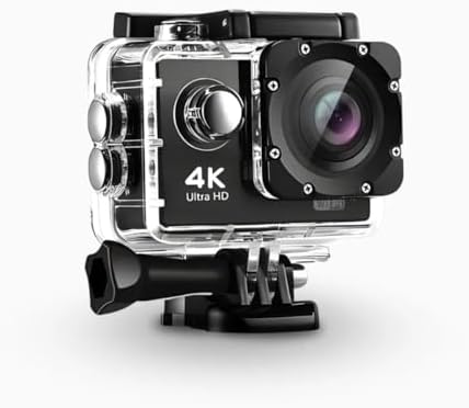 Genérico, Câmera Filmadora Action Pro 4K Sports, Ultra HD 4K/30fp...