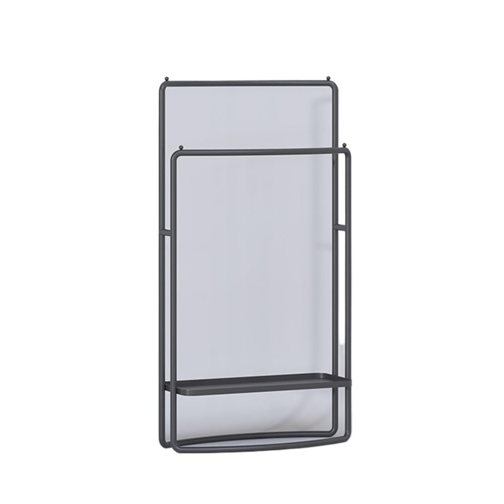 towel rail Bathroom Towel Rack Punch-free Floor-standing(Black)