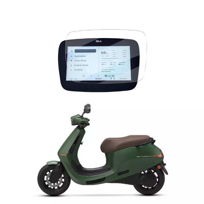 KSHEERI Ola S1 Pro 2"GEN Screen Guard For Ola Electric Scooty (Transparent) Edge To Edge Full Screen Coverage With Easy Installation Kit (Set of 01) (B0D84C5KFG) Amazon Price History, Amazon Price Tracker