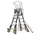 Little Giant Ladder Systems 18509-240 Aerial Safety Cage Fiberglass, 5'-9'