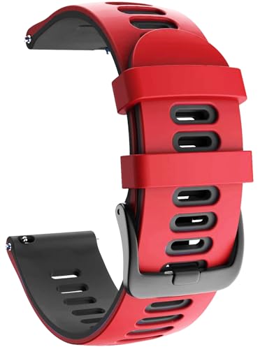 Image of Zitel Compatible with Fossil 22mm Band for Gen 6 44mm, Gen 5 Carlyle, Garrett, Julianna, Gen 5E 44mm, Gen 4, Grant Chronograph, Q Grant Silicone Sports Strap