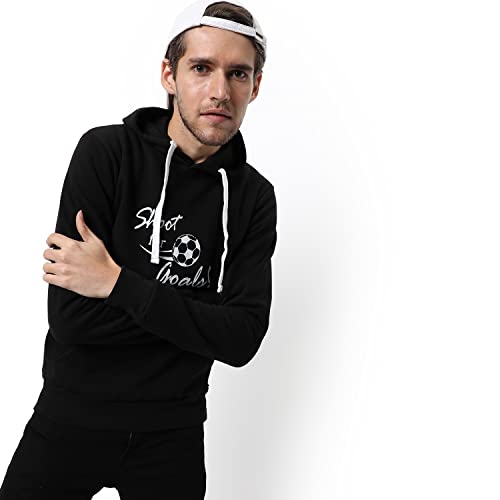 Image of CAHOOT Men's Printed Sweatshirt Regular Fit for Casual Wear | Full Sleeve | Cotton | Stylish Sweatshirt Crafted with Comfort Fit and High Performance for Everyday We