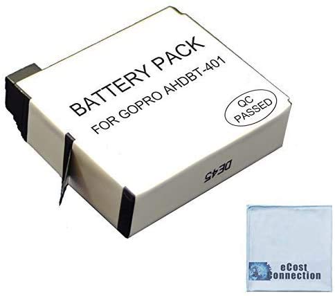 eCostConnection Replacement Battery for Hero 4 Action Camera...