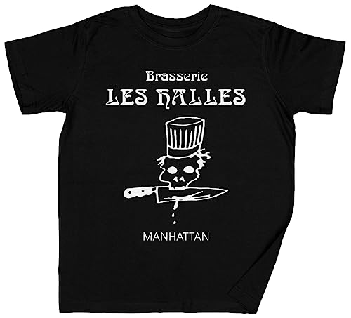 T-shirt noir enfant solide Les Halles facile à laver
