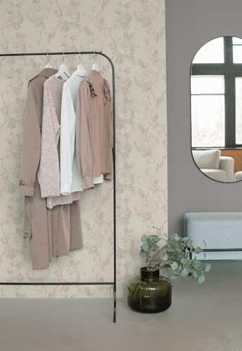 Papier peint intissé blanc gris-clair Profhome 791673-GU facile à poser - 8