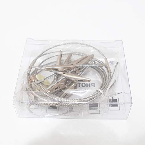 Photo Display Wire with Clips - Image 8