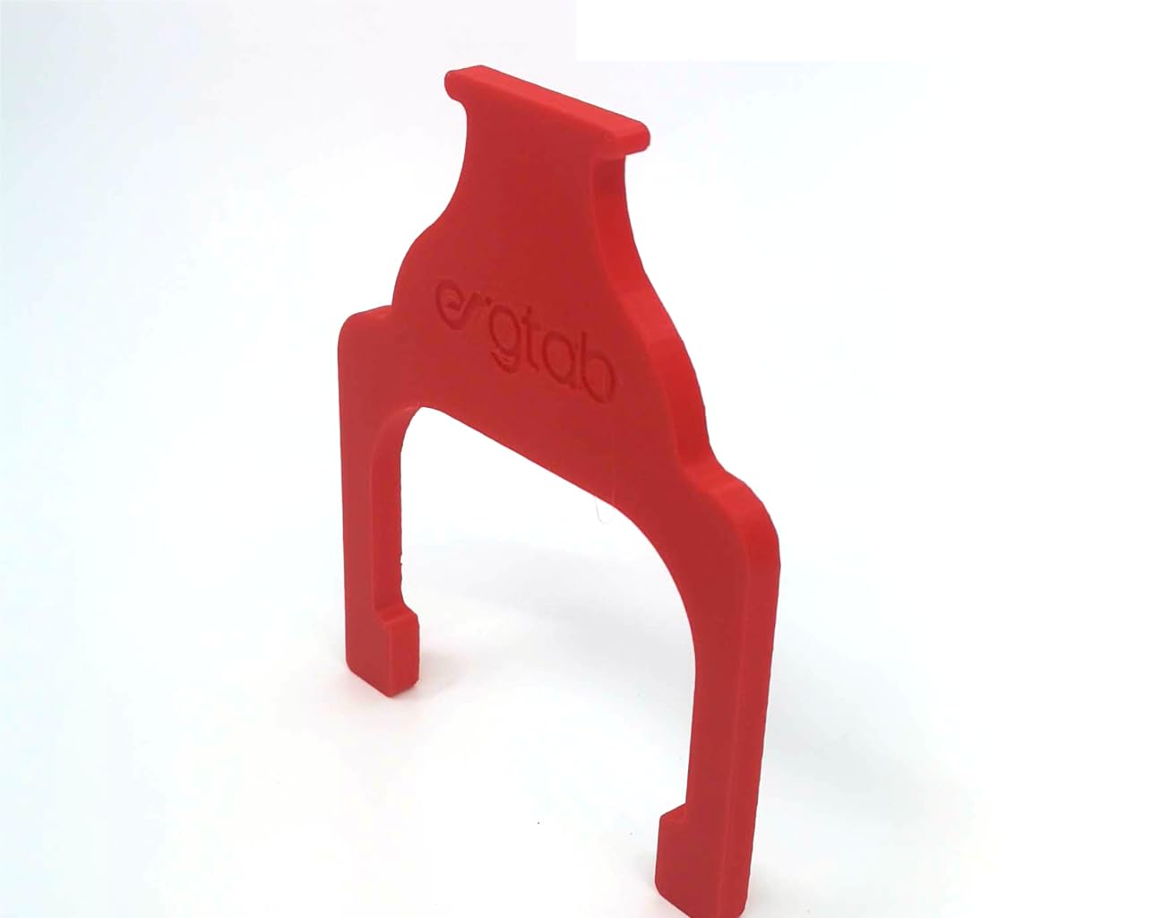 Ergtab Handle Mount for Lubricating the Chain Compatible with Concept2 Rowing Machines (Red)