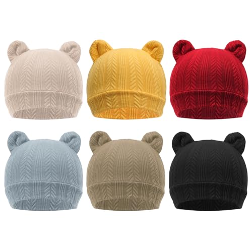 DRESHOW 6 Stücke Unisex Mütze Hut Junge Mütze Frühling...