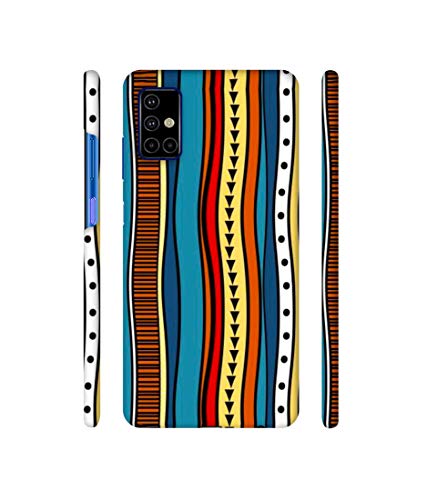 Image of Amazon Brand - Solimo Back Cover for Samsung Galaxy M51 (Plastic Multicolor)