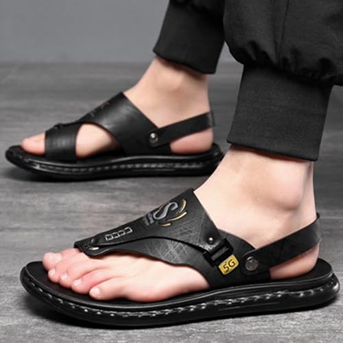 Bunion Orthopedic Sandals for Men,Summer Travel Toe Corrector Beach Flip Flops Mens,Comfy Lightweight Foot Correction Slippers,for Hallux Valgus4