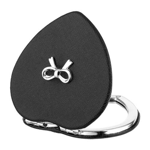 Espejo de Maquillaje Mini Plegable en Forma de Corazón miniatura 3