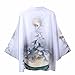 Generic Kimono Traditionnel Cardigan Imprimé Dragon Japonais Yukata Manteau Hommes Décontractée Plage Chemise Haut Hip Hop Harajuku Streetwear,B,L(Bust:112cm)