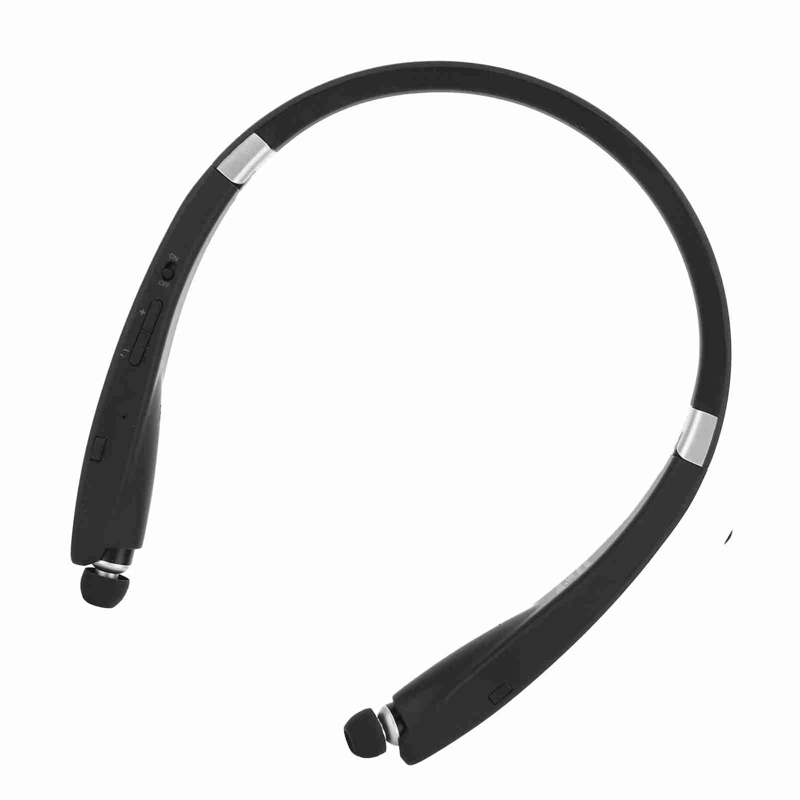 Sxhlseller Auricolare Sportivo Telescopico Pieghevole Bluetooth 5.0 con Display di Alimentazione, Autonomia in Conversazione 18 Ore, Portata 10 M, Connessione Doppio Dispositivo, Composizione
