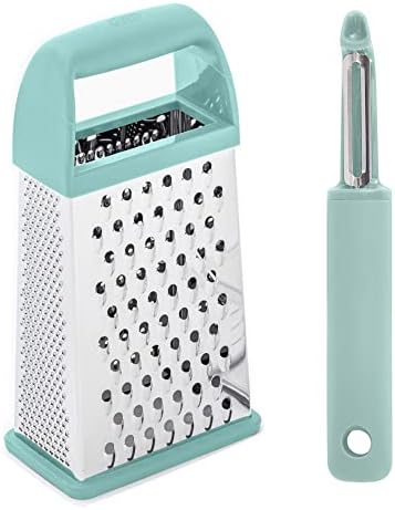Gorilla Grip Rallador de Caja y Pelador, 2 piezas
