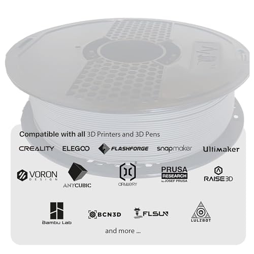 Image of NFIL3D 1KG Net Turbo Finish PLA+ Cement Grey 3D Printer Filament | Filaments for 3D Printer| 1.75mm| Accuracy + /- 0.015mm | 1000g 3D Filament, 250g Spool, 350g Packaging Weight (Total Weight 1.6KG)