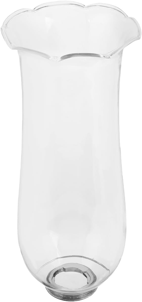 Alipis Oil Lamp Chimney: Clear Hurricane Lamp Glass Shade - Vintage Glass Shade Replacement for 3 Inch Base Kerosene Lamps