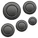 W10832694 Stove Burner Caps Replacement for Whirlpool Surface Burner Cap Stove Cooktop Set of 5, Compatible with W10597133 AP5988633 PS11727796 4363154