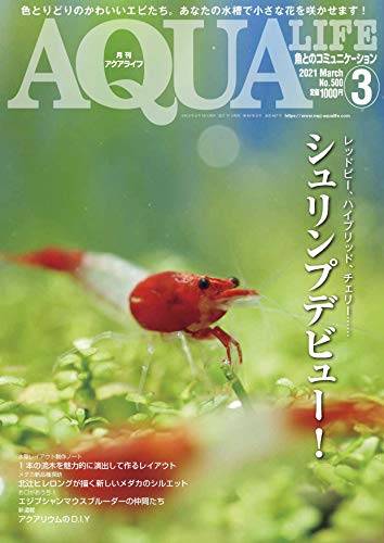 無料電子書籍 アプリ 月刊アクアライフ 2021年 03 月号 シュリンプデビュー! バイ