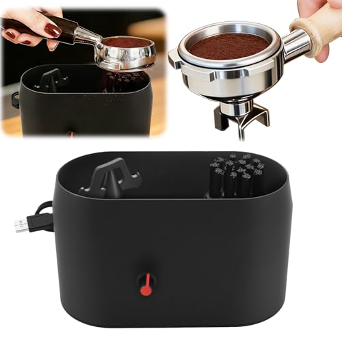 harupink Coffee Portafilter Cleaning Kit Siebträger Reiniger Elektrisch mit Bürste Reinigungsset für Kaffee Siebträger 51/53/58mm Halter Für Espresso Reinigung Praktisch für Kaffeeliebhaber