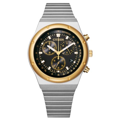 [V`Y]CITIZEN RNV CITIZEN COLLECTION R[h[x RECORD LABEL AT2544-64E 1984 chronograph X胂f rv CITIZEN THERMO SENSOR X|