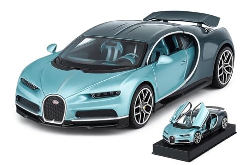 Image of Sky Tech Bugatti tourbillon V16 1:32 Exclusive Alloy Metal Pull Back Die-cast Car Diecast Metal Pullback Toy car with Openable Doors & Light, Music Boys Gifts Toys for Kids【Colors as Per Stock】