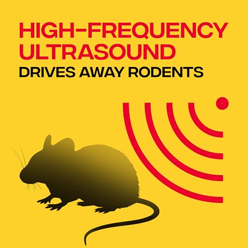 Victor PestChaser Rodent Repellent with Nightlight - Rodent Repellent Indoor Ultrasonic - Rodent Repeller - M756K - Mouse Deterrent Plug in - Mouse Plug in Repellent for House - 6 Units