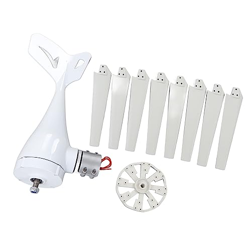 Generador de viento de alto rendimiento de 700 W para barcos y terrazas, aleación de aluminio, 24 V