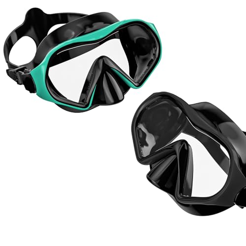 Aegend Snorkel Mask Adults 180° Panoramic Anti-Fog Leak-Proof Diving Goggles Swimming Gear miniatura 1