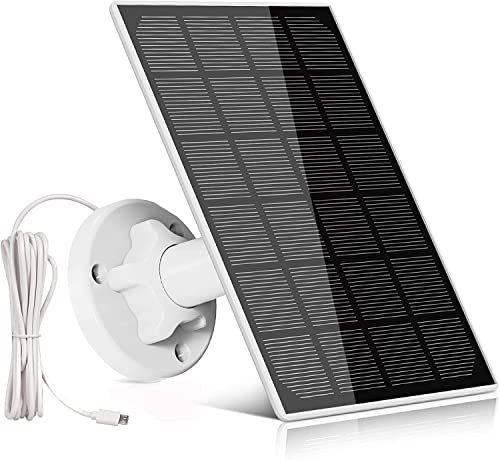 DEKCO Solarpanel für Überwachungskamera Cover