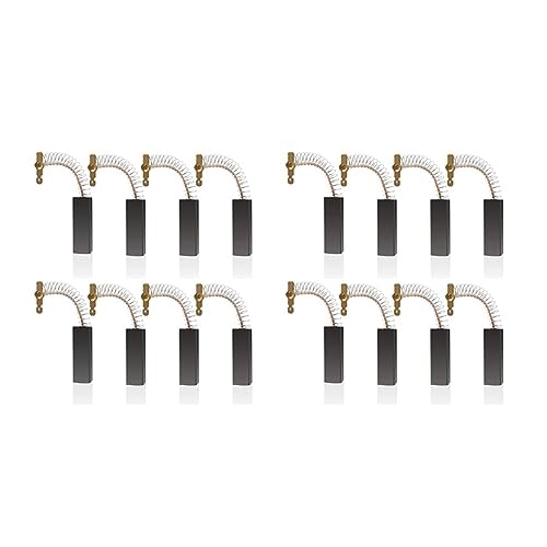 Washing Machine Carbon Brushes 154740 Carbon Brushes Motor Carbon Brushes, Compatible for Bosch, Compatible for Siemens Washing Machine (Color : 16PCS)