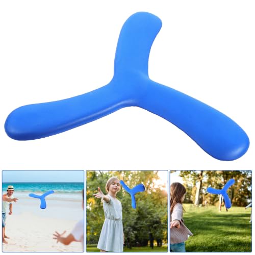 LIFKOME Boomerang Volador Azul de EVA para Exterior y Adolescentes, Material Suave Resistente con Diseño Engrosado para Actividades al Aire Libre y Recreación miniatura 7