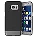 Samsung Galaxy S7 Edge Belt Clip Case, Encased Ultra Thin [SlimShield Series] Case & Holster (2016) Ultimate Style + Protection (Smooth Black)