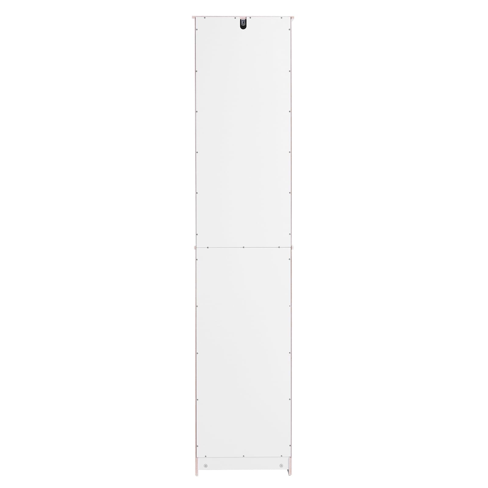 SoBuy Szafka łazienkowa z koszem na pranie Wąska szafka wysoka z szufladą, otwartą przegrodą i regulowaną półką Meble łazienkowe 40x38x180 cm do małych łazienek i wilgotnych pomieszczeń BZR216-W | Wąska, wysoka szafka do przechowywania z otwartą półką i r