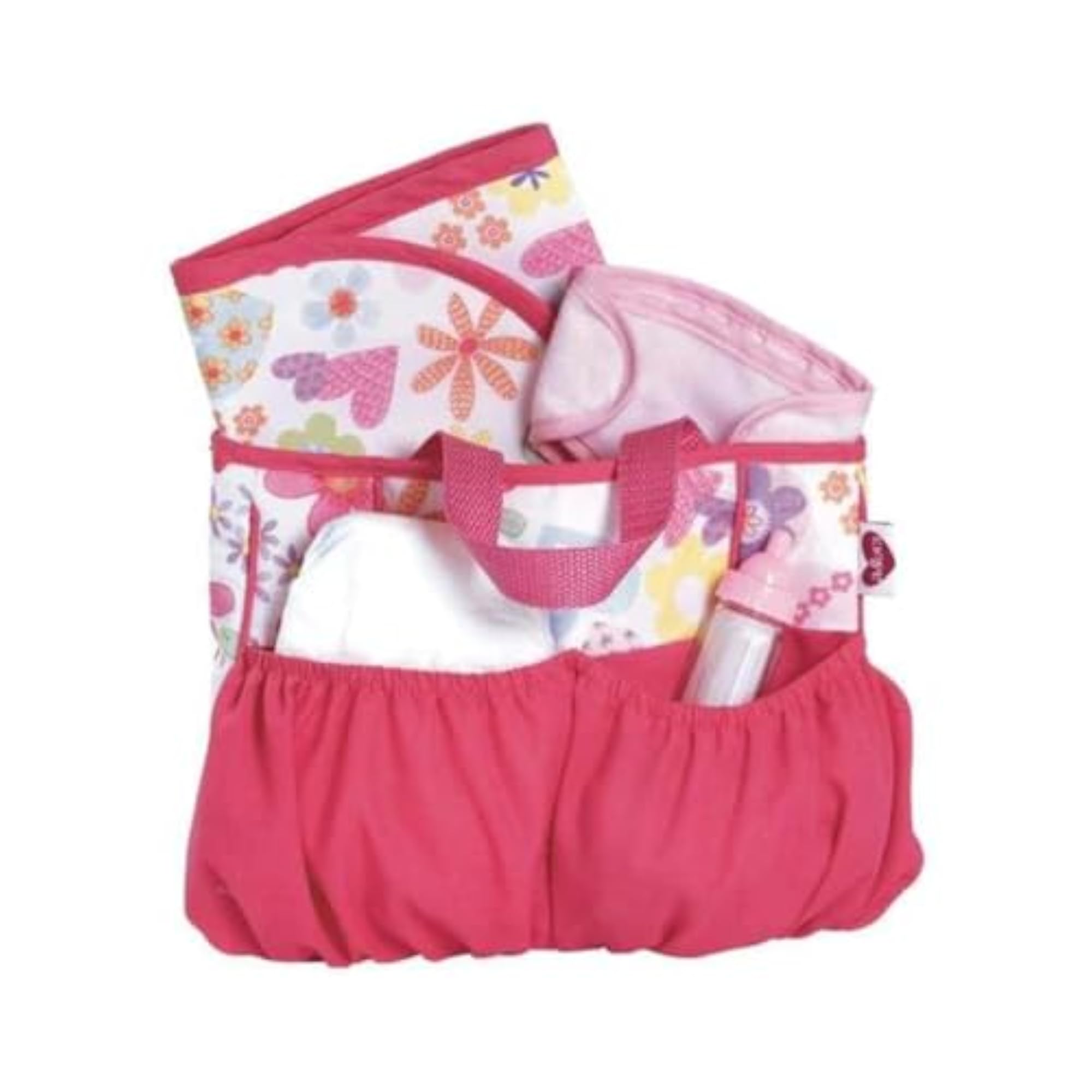Baby Doll Diaper Bag Accessories with 5-Piece Changing Set