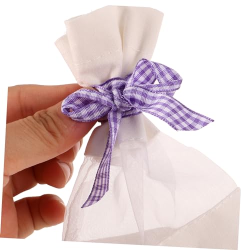 GALPADA 10pcs bolsas sachet vacías para decoración y almacenamiento miniatura 7