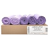 Ultrasac Heavy Duty 55 Gallon Purple Trash Bags - (Value 50 Pack) - 1.5 MIL equivalent Industrial Strength Plastic 37