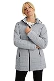 Besonderheit: Wasserabweisend C&A Damen Steppjacke Nicht wasserfest hellgrau 44